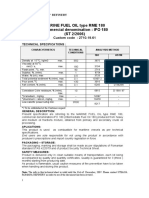 Marine Fuel Oil Rme 180 (Ifo 180)