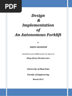 Design Implementation of An Autonomous Forklift PDF