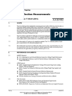 Pavement Deflection Measurements: Standard Method of Test For