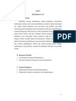 BAB II Komponen Strategi Pembelajaran