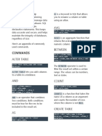 Commands: SQL, 'Structured Query Language', Is A Programming