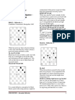 Alexander Beliavsky - Four Memorable Endgames Knight Vs Bishop PDF