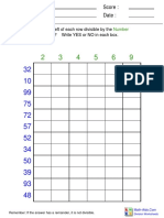 Divisibility