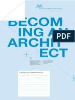 Becoming An Architect Brochure