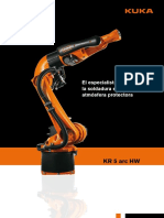 Kuka Robots Iberica Robot de Soldadura Por Arco Catalogo Robot de Soldadura Por Arco Kuka KR 5 Arc HW 512207 PDF