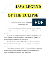 The Maya Legend of The Eclipse (Guatemala)