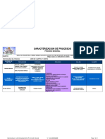 Caracterización Proceso Misional - 2