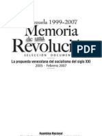 Memoria de Una Revolución. Tomo IV