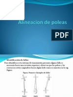 Alineamiento de Poleas Motriz - 1 PDF