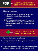 Buslaw08-Mutual Assent and Defective Agreement