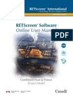 Retscreen Manual (CHP)