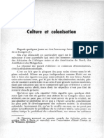 Culture Et Colonisation (21p) - Aimé Cesaire