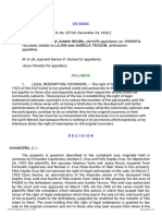 Plaintiffs-Appellants Vs Vs Defendants-Appellees M. H. de Joya Ramon P. Gomez Jesus Paredes