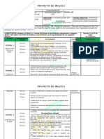 Planeación Ingles 1° Bloque I