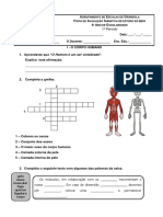 Ficha Sumativa de Estudo Do Meio - 4º Ano 1º Periodo