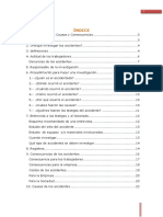 Causas y Consecuencias de Los Accidentes