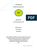 Case Report - Diabetes Mellitus