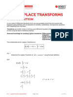 Laplace Transforms - Basic Definition