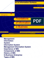 Foundations of Information Systems in Business