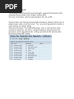 S.D Configuration For DIP Profile