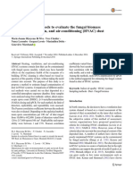 Comparison of Methods To Evaluate The Fungal Biomass in Heating, Ventilation, and Air-Conditioning (HVAC) Dust