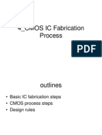 4 - CMOS IC Fabrication Process