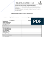 Formato Control Entrega Planes de Mejoramiento