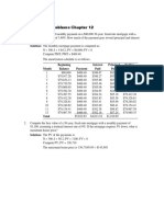 Quantitative Problems Chapter 12