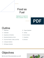 Food As Fuel Presentation