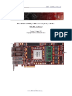 Htg-S510 User Manual: Hitech Global Stratix V Pci Express Ethernet Networking Development Platform