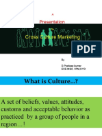 Cross Culture Marketing: Presentation