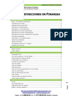 Glosario Economía y Finanzas LFR