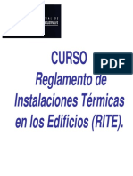 Curso Sobre El RITE