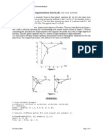 Computer Implementation (Matlab) 5 Bar Truss Assembly: Gpa and The Last One With E 70 Gpa. The Applied Load P 150 KN