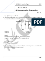 GATE ECE 2012 Actual Paper