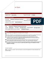 Designing Teaching and Learning Assessment 1