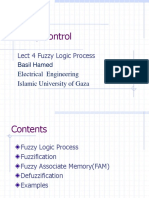 Fuzzy Control: Lect 4 Fuzzy Logic Process