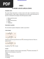 EE2203 Electronic Devices and Circuits Lecture Notes PDF