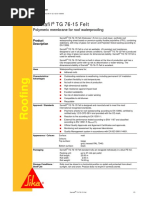 TG76-15 Felt PDS Sika Sarnafil