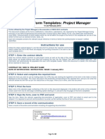 NEC3 ECC Project Manager Form Templates V1-02