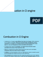 Combustion in CI Engine