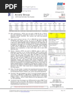 Axiata Group Berhad: 1HFY10 Net Profit More Than Doubles - 26/08/2010