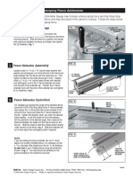 "SPECIAL EDITION" Telescoping Fence Addendum: Assembly