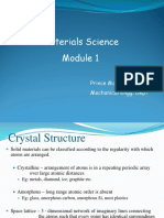 Metallurgy MMS Module 1 and 2