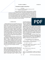 Constraints Negative-Energy: On Cruxes L. H