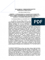 Libertad Sindical y Negación Colectiva Por Carlos Alberto Etala