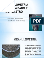 Granulometria Por Tamizado e Hidrometro