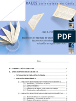 Despuracion de Residuos de Taladrinas Oxidacion Humeda