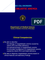 2) Megaloblastic Anemia