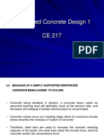 Reinforced Concrete Design 1 CE 217